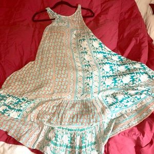 Multi Colored Flowy Dress.